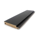 Prosaunas Aspen Midnight Black 1X4 T&G STS4 Sauna Wall Wood [Wax-Coated] (SAK57186)