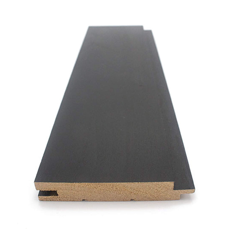 Prosaunas Aspen Midnight Black 1X4 T&G STS4 Sauna Wall Wood [Wax-Coated] (SAK57186)