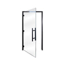 Prosaunas 36X81 Black Alder Clear Prehung ADA Glass Sauna Door (SAK15497)