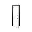 Prosaunas 24X81 Black Alder Clear Glass Sauna Door (SAK38670)