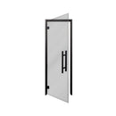 Prosaunas 24X81 Black Alder Tinted Glass Sauna Door (SAK36827)