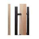 Prosaunas 37.5X81.5 Douglas Fir Hemlock Jamb Sauna Door With Dual-Pane Insulated Glass (SAK38145)