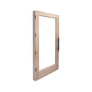 Prosaunas 37.5X81.5 Douglas Fir Hemlock Jamb Sauna Door With Dual-Pane Insulated Glass (SAK38145)
