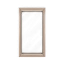 Prosaunas 17-5/8X31 Framed Hemlock Tempered Dual Pane Clear Glass Sauna Window (SAK44067)