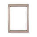 Prosaunas 25-5/8X37-5/8 Large Framed Dual Pane Clear Glass Sauna Window With Hemlock (SAK66329)