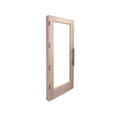 Prosaunas 31.5X81.5 Prehung Solid Wood Sauna Door With Insulated Glass (SAK37912)