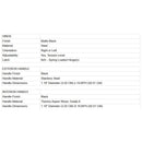Prosaunas 31.5X81.5 Prehung Solid Wood Sauna Door With Insulated Glass (SAK37912)