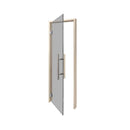 Prosaunas 24X81 Prehung Tinted Glass Sauna Door With Aspen Frame (SAK46019)