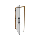 Prosaunas 36X81 Thermo-Aspen Tinted Prehung ADA Glass Sauna Door (SAK15283)