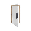 Prosaunas 36X81 Thermo-Aspen Tinted Prehung ADA Glass Sauna Door (SAK15283)