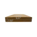 Prosaunas Thermo-Radiata Pine 2X6 S4SEE SHP Bench Wood (SAK13060)