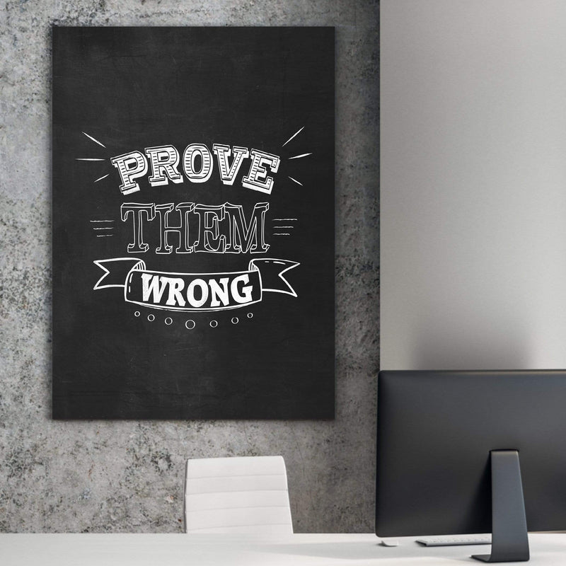 Prove Them Wrong Canvas