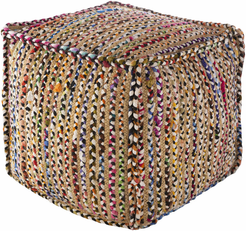 Pfaffstatten Bright Red Pouf