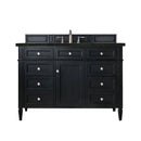 James Martin Brittany 48" Single Bathroom Vanity, Black Onyx