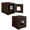 Side Table Nightstand Decorative Cat House by LJGDeals