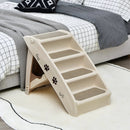 Collapsible Plastic Pet Stairs 4 Step Ladder for Small Dog and Cats by LJGDeals