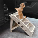 Collapsible Plastic Pet Stairs 4 Step Ladder for Small Dog and Cats by LJGDeals