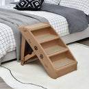 Collapsible Plastic Pet Stairs 4 Step Ladder for Small Dog and Cats by LJGDeals