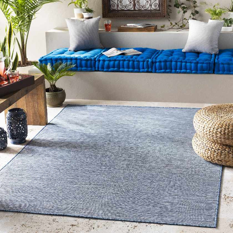 Avril Modern Denim Area Rug