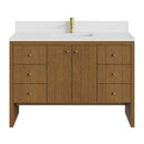 James Martin Hudson 48" Single Bathroom Vanity, Honey Oak