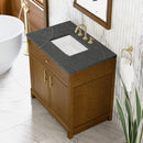 James Martin Bellshire 36" Single Bathroom Vanity, Honey Oak