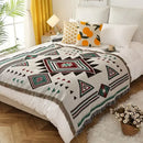 GobekUsa Double-sided Ethnic Tapestry Sofa Blanket