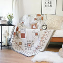 GobekUsa Double-sided Ethnic Tapestry Sofa Blanket