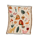 GobekUsa Double-sided Ethnic Tapestry Sofa Blanket