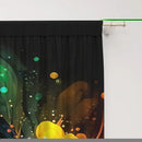 Psychedelic good luck peacock blackout curtains bedroom decor by Decorbites