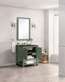 James Martin Breckenridge 30" Single Bathroom Vanity, Smokey Celadon