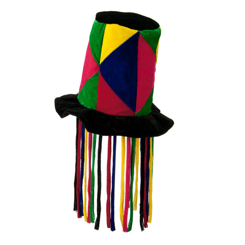 Patchwork Top Hat with Cord