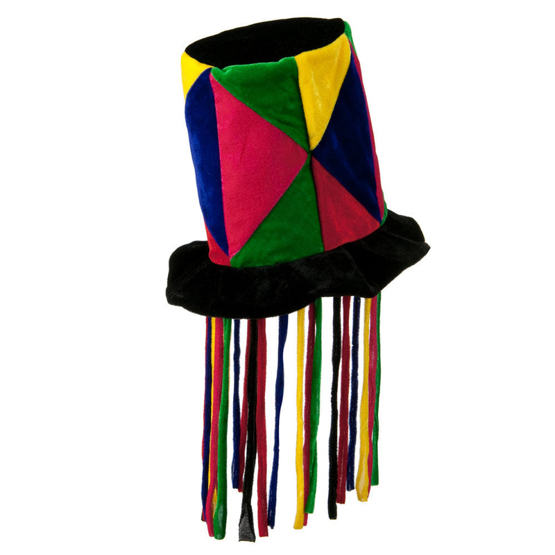 Patchwork Top Hat with Cord