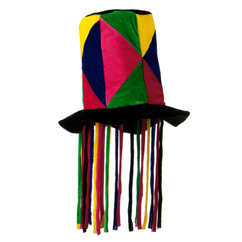Patchwork Top Hat with Cord
