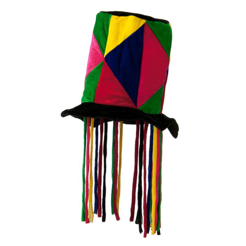Patchwork Top Hat with Cord