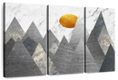 Geometric Himalayan Mountains Wall Art