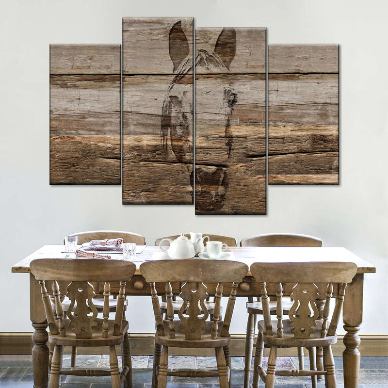 Rustic Horse Wall Art