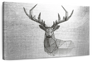 Geometric Deer Wall Art