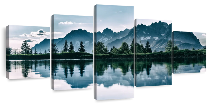 Daylight Mountain Scenery Wall Art