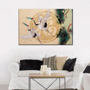 Asian Cranes Wall Art