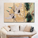 Asian Cranes Wall Art