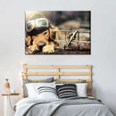 Dog Pilot Wall Art
