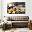Dog Pilot Wall Art