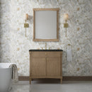 James Martin Kinnsden 36" Single Bathroom Vanity, Weathered Oak