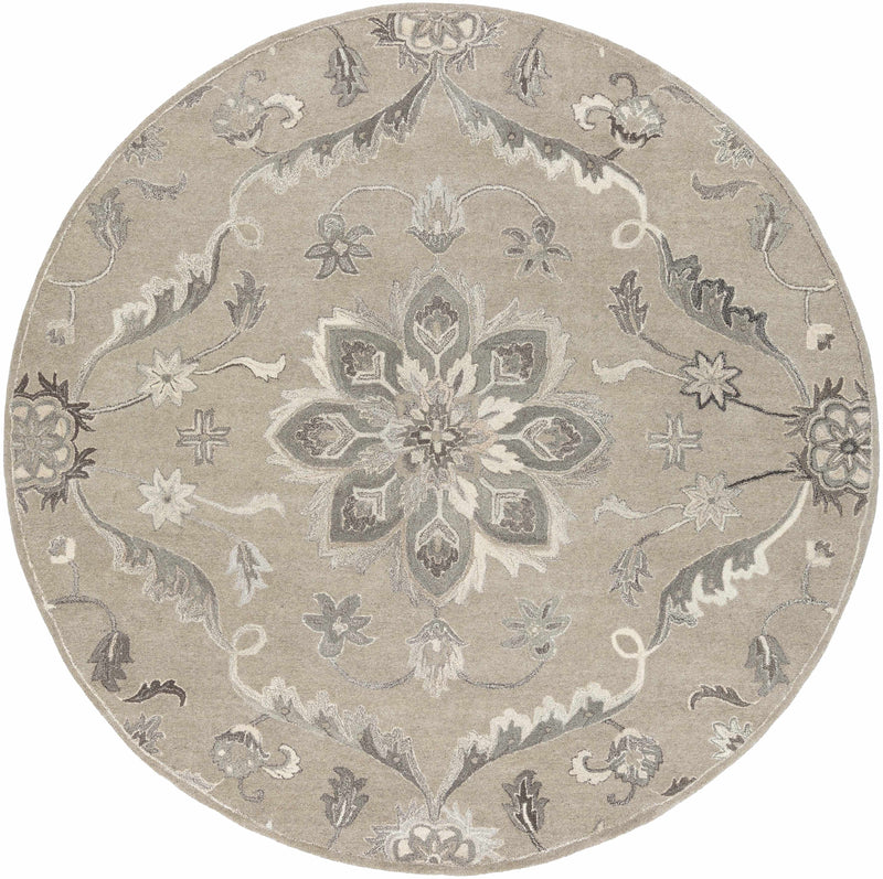 Peterstown Beige Wool Rug
