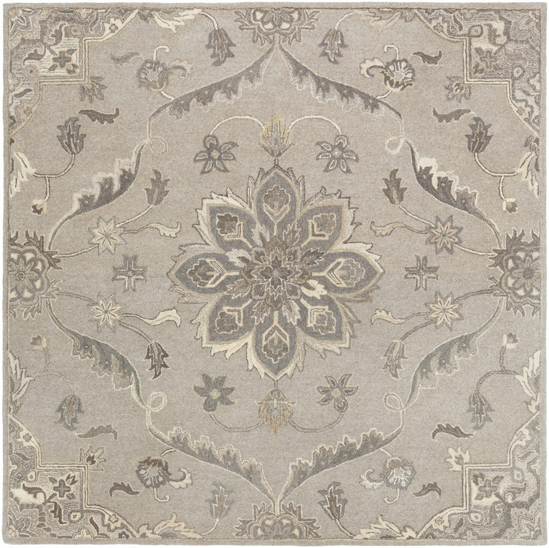 Peterstown Beige Wool Rug