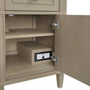 James Martin Lorelai 60" Double Bathroom Vanity, Whitewashed Oak