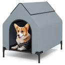Large/Middle/Small Outdoor Elevated Pet House with Ventilated Windows by LJGDeals