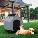Large/Middle/Small Outdoor Elevated Pet House with Ventilated Windows by LJGDeals