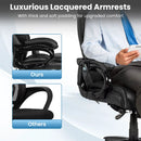 Big & Tall 400lb PU Leather Massage Office Chair-Black by LJGDeals