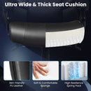 Big & Tall 400lb PU Leather Massage Office Chair-Black by LJGDeals